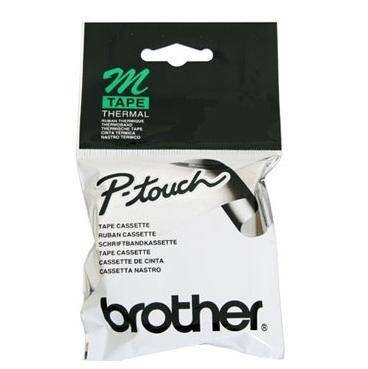 BROTHER páska TM-K231 / bílá/černá  / 12mm / nelaminovaná