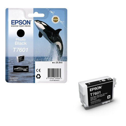 Epson inkoustová náplň/ C13T76014010/ Photo black