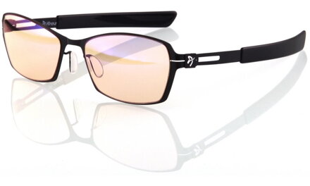 AROZZI herné okuliare VISIONE VX-500 Black/ čierné obrúčky/ jantárové sklá