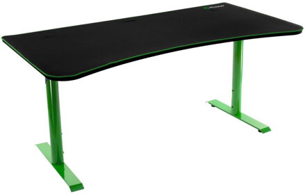 AROZZI herný stôl ARENA Gaming Desk/ čiernozelený