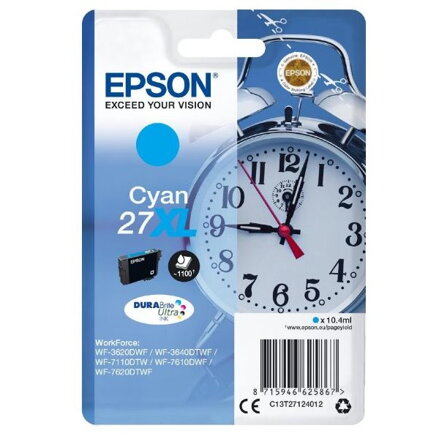 Epson inkoustová náplň/ T2712/ Singlepack 27 XL DURABrite Ultra Ink/ Modrá