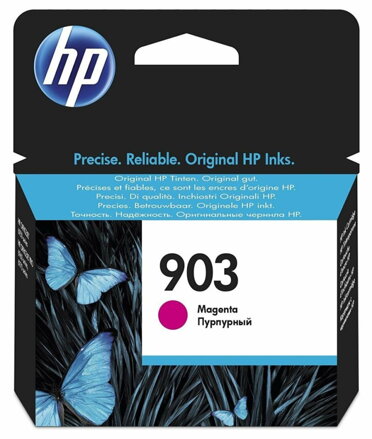 HP inkoustová kazeta 903 purpurová T6L91AE, originál