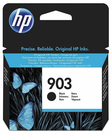 HP inkoustová kazeta 903 černá T6L99AE, originál