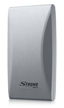 STRONG digitálna DVB-T/T2 anténa SRT ANT 45/ LTE filter/ vonkajšia/ zisk 20 dB za VHF/16 dB za UHF/ biela