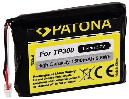 PATONA baterie pro GPS Blaupunkt TP300 1500mAh Li-lon 3,7V