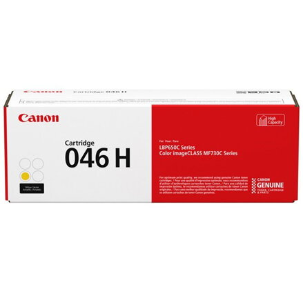 Canon toner cartridge 046 H žltá