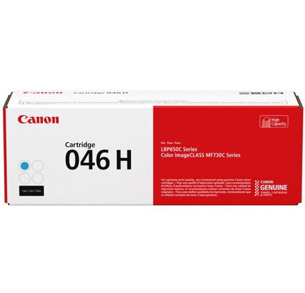 Canon toner cartridge 046 H azurová