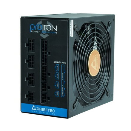 CHIEFTEC zdroj BDF-850C / Proton Series / 850W / 140mm fan / akt. PFC / modulární kabeláž / 80PLUS Bronze