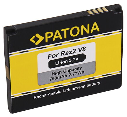 PATONA baterie pro mobilní telefon Motorola Razr V8 750mAh 3,7V Li-lon