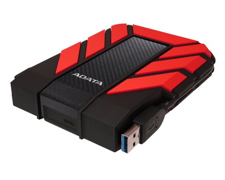 ADATA HD710P 2TB HDD / Externí / 2,5" / USB 3.1 / odolný / červený