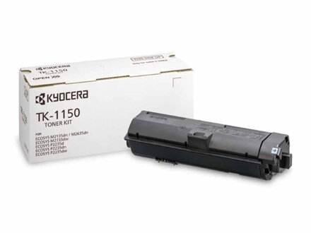 Kyocera toner TK-1150 (černý, 3 000 stran) pro M2135dn/M2635dn/M2735dw/P2235dn/dw