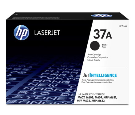 HP 37A Černá originální tonerová kazeta LaserJet