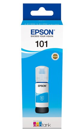 Epson inkoustová náplň/ T03V24A/ 101 EcoTank/ L6160/ L6170/ L6190/ L4150/ L4160/ Modrá