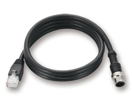 Planet CB-M12D4MRJ vodeodolný prepojovací kábel M12 / RJ-45, 1,2m