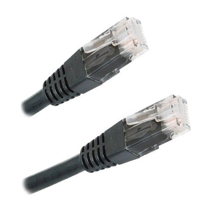 XtendLan Patch kabel Cat 6 UTP 2m - černý