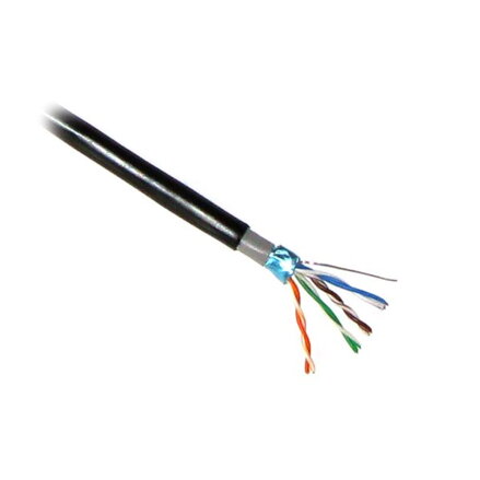 PLANET kabel FTP, drát, 4pár, Cat 5e, PE+PVC venkovní dvouplášť, Planet Elite, Dca (balení 305m)