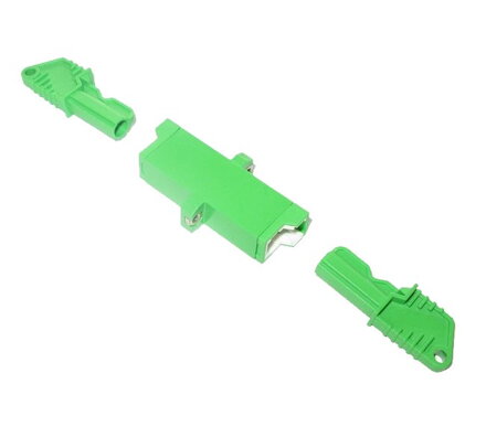 XtendLan E2000-E2000 simplex adapter SM, APC ,zelený,do optických rozvaděčů