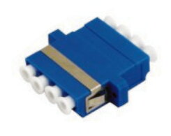 XtendLan LC-LC quad adapter, SM, PC, modrý, do optických rozvaděčů