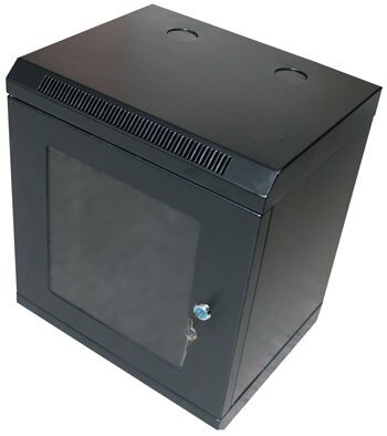 XtendLan Skříň 10", 12U, 280x350, černá, prosklený