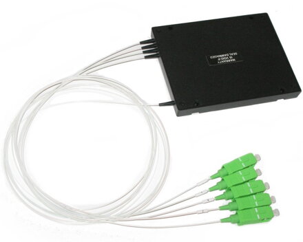 XtendLan Optický rozbočovač 1:4, SC/APC konektory, 1260-1650nm, single mode, PLC, 1m