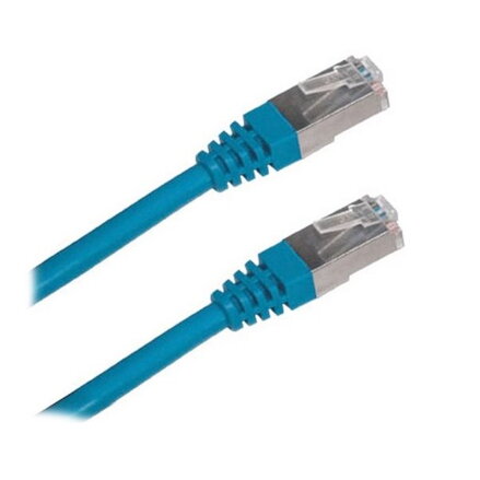 XtendLan Patch kabel Cat 5e FTP 1m - modrý