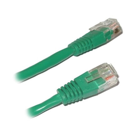 XtendLan Patch kabel Cat 6 UTP 0,25m - zelený