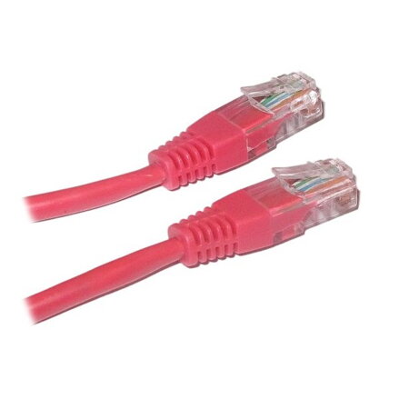 XtendLan Patch kabel Cat 5e UTP 5m - červený