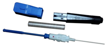 XtendLan SC konektor, splice-on, zabroušený /UPC, přímé navaření na kabel, kabel do průměru 3mm