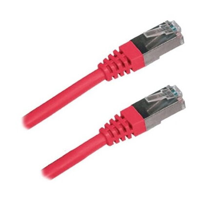 XtendLan Patch kabel Cat 5e FTP 1m - červený