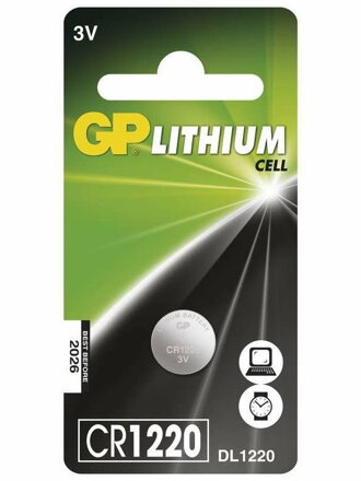 GP lithiová baterie 3V CR1220 1ks blistr