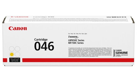 Canon toner cartridge 046Y, žltá, 2300 strán