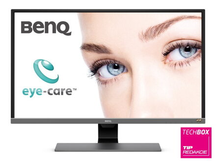 BENQ 32" LED EW3270U/ 3840x2160/ VA panel/ 12M:1/ 4ms/ HDMI/ DP/ repro/ metalická šeda