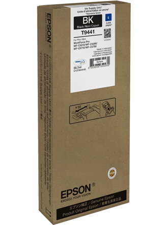 Epson inkoustová náplň/ C13T944140/ WF-C5790DWF/ WF-C5710DWF/ WF-C5290DW/ WF-C5210DW/ černá