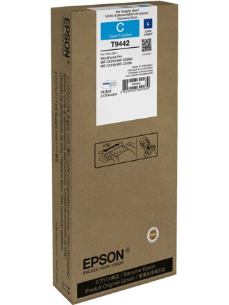 Epson inkoustová náplň/ C13T944240/ WF-C5790DWF/ WF-C5710DWF/ WF-C5290DW/ WF-C5210DW/ modrá