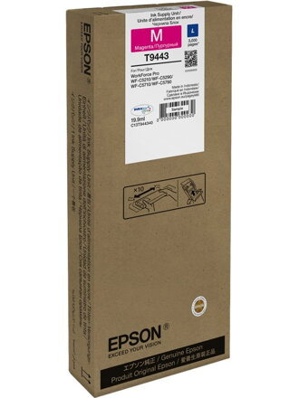 Epson inkoustová náplň/ C13T944340/ WF-C5790DWF/ WF-C5710DWF/ WF-C5290DW/ WF-C5210DW/ magenta