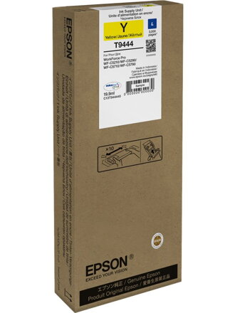 Epson inkoustová náplň/ C13T944440/ WF-C5790DWF/ WF-C5710DWF/ WF-C5290DW/ WF-C5210DW/ žlutá