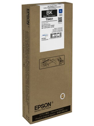 Epson inkoustová náplň/ C13T945140/ WF-C5790DWF/ WF-C5710DWF/ WF-C5290DW/ WF-C5210DW/ XL černá