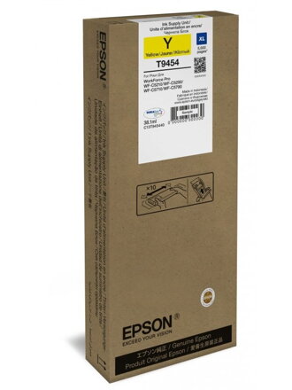 Epson inkoustová náplň/ C13T945440/ WF-C5790DWF/ WF-C5710DWF/ WF-C5290DW/ WF-C5210DW/ XL žlutá