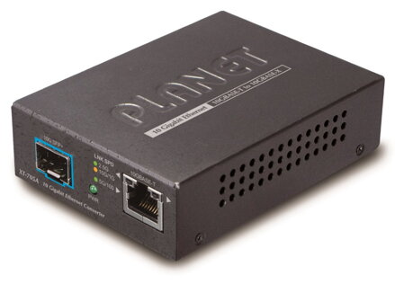 Planet XT-705A konvertor 10G / 5G / 2.5G / 1G / 100M / MiniGBIC SFP + 10GBASE-X