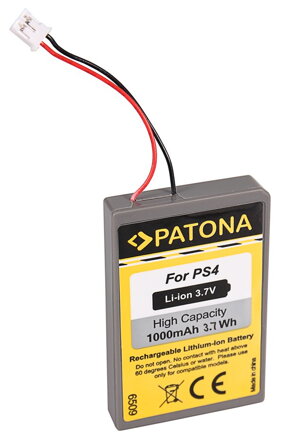 PATONA batéria pre hernú konzolu Sony PS4 1000mAh Li-lon 3,7V