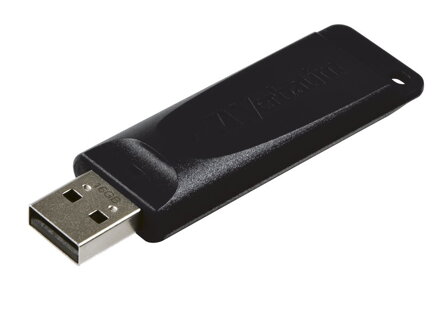 VERBATIM Flash disk Store 'n' Go Slider/ 16GB/ USB 2.0/ čierna
