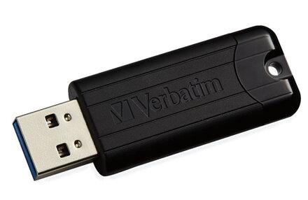 VERBATIM Flash disk Store 'n' Go PinStripe/ 16GB/ USB 3.0/ čierna