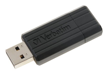 VERBATIM Flash disk Store 'n' Go PinStripe/ 8GB/ USB 2.0/ čierna