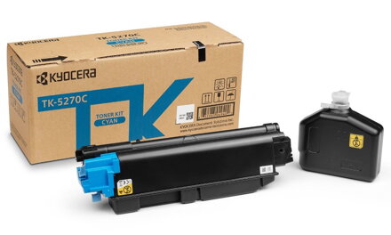 Kyocera toner TK-5270C/ 6 000 A4/ azurový/ pro P6230cdn, M6230/6630cidn