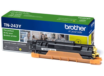 BROTHER tonerová kazeta TN-243Y/ DCP-L3550CDW/ HL-L3210CW/ MFC-L3730CDN/ 1000 stran/ žlutý