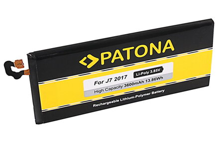 PATONA baterie pro mobilní telefon Samsung Galaxy J7/2017/ 3600mAh 3,85V Li-Pol