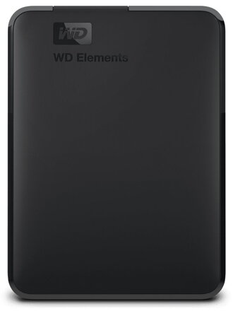 WD Elements Portable 4TB HDD / Externí / 2,5" / USB 3.0 / černý