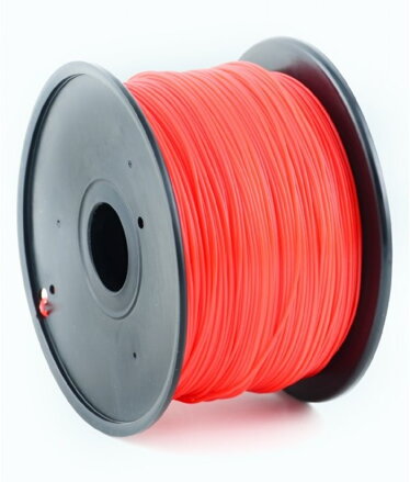 GEMBIRD 3D ABS plastové vlákno pro tiskárny, průměr 1,75mm, 1kg, červená