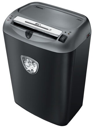 FELLOWES skartovač 75 Cs/ krížový rez 3,9×38 mm/ objem koša 27 l/ stupeň utajenia typ 2 - dôverné/ čierný