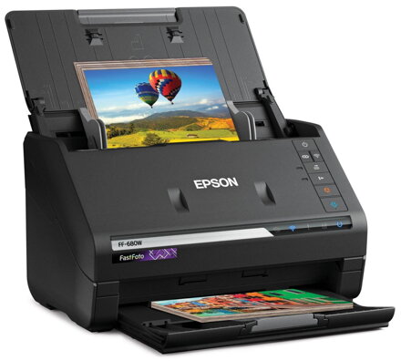 EPSON skener FastFoto FF-680W/ A4/ 600 x 600dpi/ DADF/ Wi-Fi/ USB
